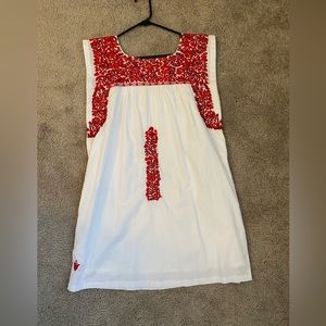 J Marie dress embroidered